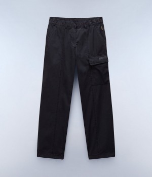 Dámské Cargo Kalhoty Napapijri Murg Cargo Trousers Černé | 48KGJDVBT