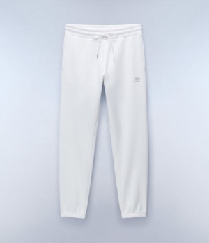 Dámské Jogger Kalhoty Napapijri Nina Winter Joggers Bílé | 89YCNBULR