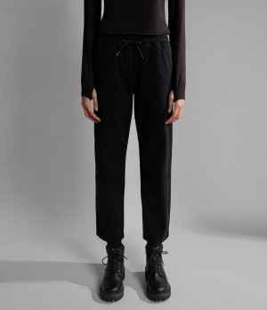 Dámské Jogger Kalhoty Napapijri Olette Trousers Černé | 08WSEPIXZ