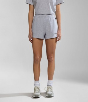 Dámské Kraťasy Napapijri Iaato Bermuda Shorts Světle Šedé | 71NCSIJQX