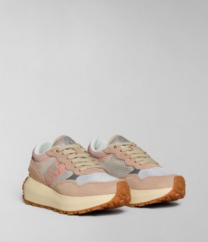 Dámské Sportovní Boty Napapijri Katrina Mesh Trainers Světle Růžové | 18SHXCZTB