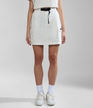 Dámské Sukně Napapijri Boyd Skirt Bílé | 23WKMQCNY
