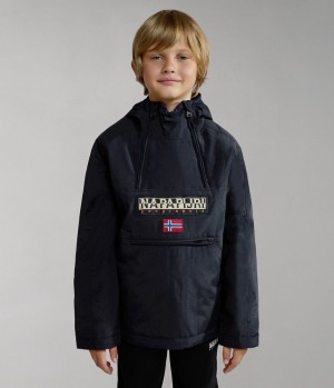 Dětské Anoraks Napapijri Northfarer Winter Anorak Jacket (4-16 YEARS) Černé | 90DWIHLNK