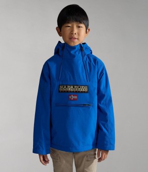 Dětské Anoraks Napapijri Northfarer Winter Anorak Jacket (4-16 YEARS) Světle Blankyt | 82CRPMWKI