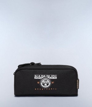 Dětské Malé Peněženky Napapijri Boussine Pencil Case Černé | 02HKFXNER