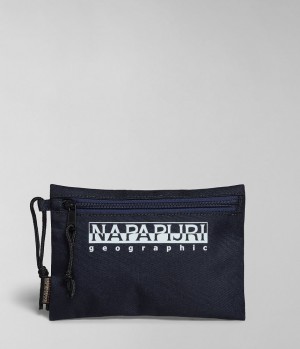 Dětské Malé Peněženky Napapijri Hornby Pencil Case Tmavě Blankyt | 79TRZGCJD