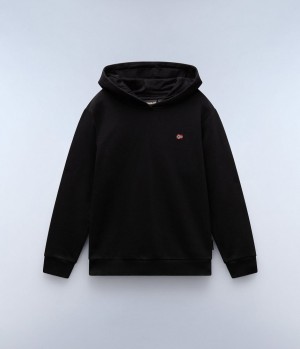 Dětské Mikina s Kapucí Napapijri Balis Hoodie (4-16 YEARS) Černé | 37YLPVMUH