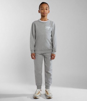 Dětské Mikiny Napapijri Cree Tracksuit (4-16 YEARS) Šedé | 98SHDFAYG