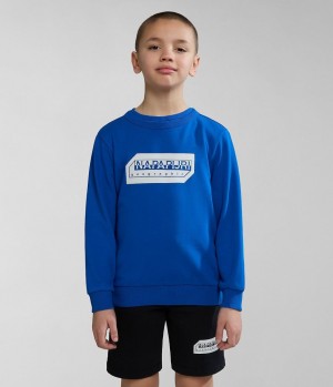 Dětské Mikiny Napapijri Kitik Sweatshirt (4-16 YEARS) Blankyt | 80JFEUCSM
