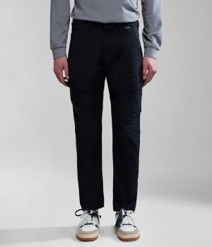 Pánské Cargo Kalhoty Napapijri Carchi Cargo Trousers Černé | 41UPRTYKC