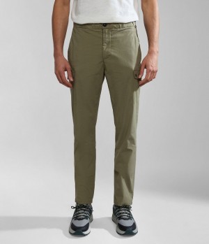 Pánské Cargo Kalhoty Napapijri Dease Cargo Trousers Zelene | 73TWRPVDE