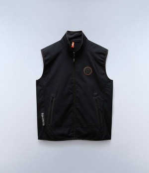 Pánské Gilet Napapijri Lorze Vest Černé | 40DOEPHSL