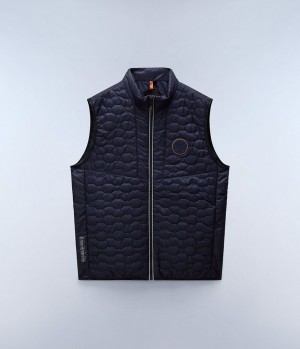 Pánské Gilet Napapijri Sarine Vest Tmavě Blankyt | 12PDEXISC