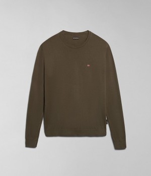 Pánské Jumpers Napapijri Decatur Jumper Zelene | 73IOPXTNZ