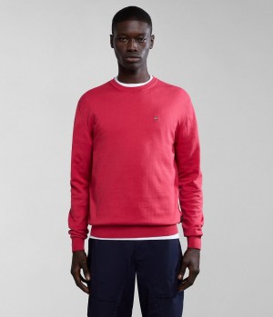 Pánské Jumpers Napapijri Decatur Jumper Červené | 41UBHERXW