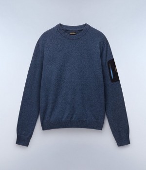 Pánské Jumpers Napapijri Gardy Jumper Blankyt Šedé | 37WDLOTVP
