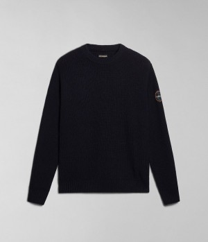 Pánské Jumpers Napapijri Gwich Jumper Tmavě Blankyt | 92TXSHBPN