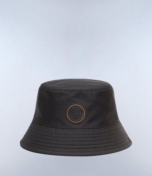 Pánské Klobouky Napapijri Reuss Bucket Hat Černé | 65QVEJUBW