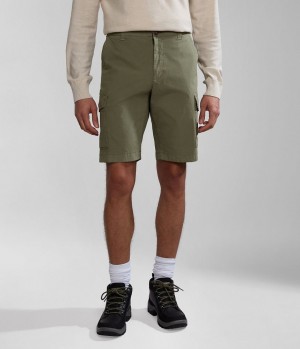 Pánské Kraťasy Napapijri Horton Bermuda Shorts Zelene | 82WHVMFNL