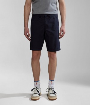 Pánské Kraťasy Napapijri Nakuru Bermuda Shorts Tmavě Blankyt | 59UTARZXV