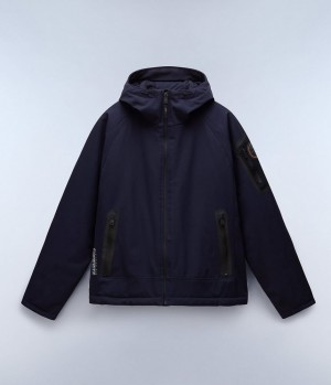 Pánské Lightweight Jackets Napapijri Lorze Short jacket Tmavě Blankyt | 35LDEAWXZ