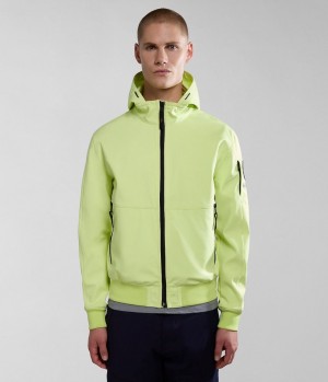 Pánské Lightweight Jackets Napapijri Melville Mono-material Shell Jacket Žluté | 10TLCUDHJ
