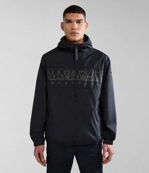 Pánské Lightweight Jackets Napapijri Raymi Short Jacket Černé | 20VGMHNET