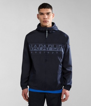 Pánské Lightweight Jackets Napapijri Raymi Short Jacket Tmavě Blankyt | 24OXDMSYV