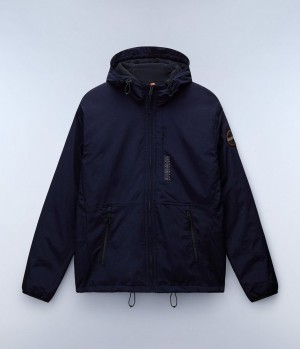 Pánské Lightweight Jackets Napapijri Tundra Winter Jacket Tmavě Blankyt | 52DNSVOJX