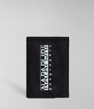 Pánské Malé Peněženky Napapijri Hornby Wallet Černé | 13GSXVDKC