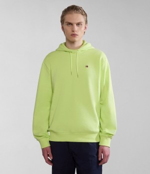 Pánské Mikina s Kapucí Napapijri Balis Summer Hoodie Žluté | 61RAULBJX