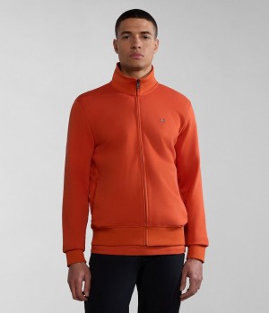 Pánské Mikiny Napapijri Balis Full-Zip Summer Sweatshirt Oranžové | 07WOGFJSX