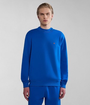 Pánské Mikiny Napapijri Balis Summer Sweatshirt Blankyt | 53VUSPCMK