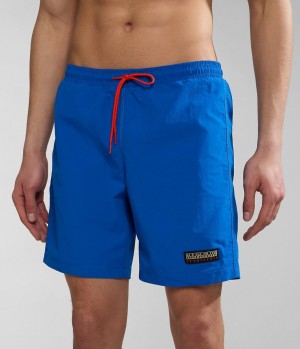 Pánské Plavky Napapijri Iaato Summer Trunks Blankyt | 21BVEHTAY