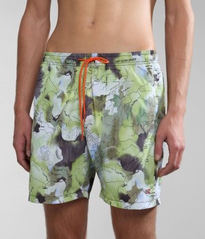 Pánské Plavky Napapijri Inuvik Swimming Trunks Multicolour | 41ZIBAHOE