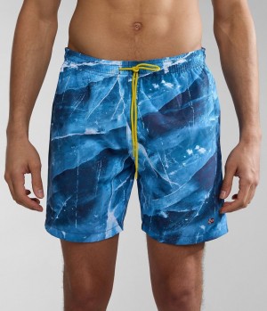 Pánské Plavky Napapijri Inuvik Swimming Trunks Multicolour | 74WBPGYOI