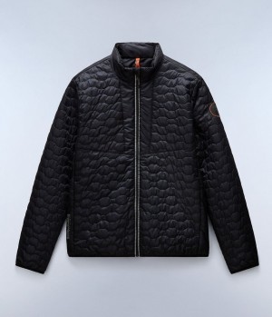 Pánské Puffer Bunda Napapijri Sarine Puffer Jacket Černé | 85IBCOSGN