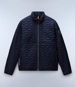 Pánské Puffer Bunda Napapijri Sarine Puffer Jacket Tmavě Blankyt | 95WXVRFED
