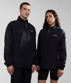 Pánské Short Jackets Napapijri Boyd Short Jacket Černé | 63YGBSLZT