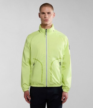 Pánské Short Jackets Napapijri Cloudy Windbreaker Žluté | 75JUGMXAK