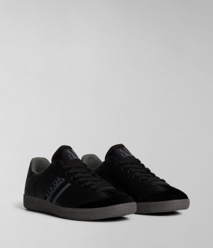 Pánské Sportovní Boty Napapijri Aspen Trainers Černé | 32YJEWOHC