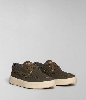 Pánské Sportovní Boty Napapijri Bark Canvas Shoes Hnědé | 12WPKCHAF