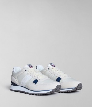 Pánské Sportovní Boty Napapijri Cosmos Trainers Bílé | 34PETLYZX