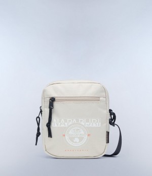 Pánské Tašky Napapijri Boussine Crossbody Bag Béžový Stříbrné | 01JCZPFIM